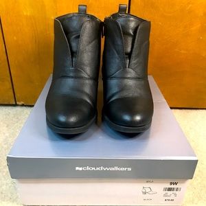 Avenue CloudWalker Leather Ankle Boots